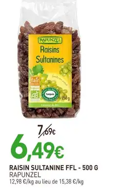 naturéO RAPUNZEL Raisin sultanine ffl offre