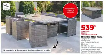 Hyper U Ensemble repas Piana offre