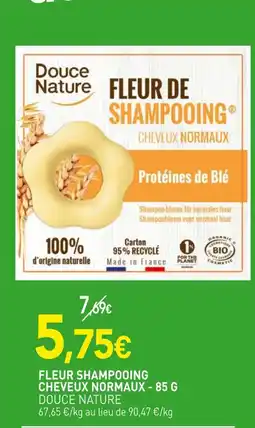 naturéO DOUCE NATURE Fleur shampooing cheveux normaux - 85 g offre