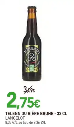 naturéO LANCELOT Telenn du bière brune - 33 cl offre