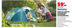 Hyper U Bestway Tente de camping automatique Coolmount 4 places offre