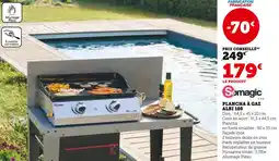 Hyper U Somagic Plancha à gaz Albi 100 offre