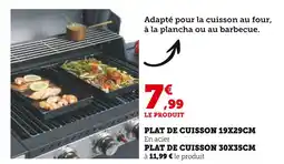 Hyper U Plat de cuisson 19x29cm offre