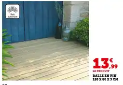 Hyper U Dalle en pin offre