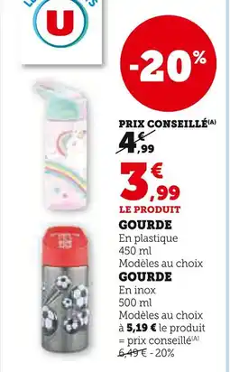 Hyper U U Gourde offre