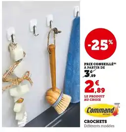 Hyper U COMMAND Crochets offre