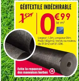 Décor Discount Géotextile indéchirable offre