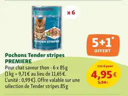 Maxi Zoo Premiere Pochons Tender stripes offre