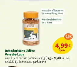 Maxi Zoo Versele-Laga Désodorisant litière offre