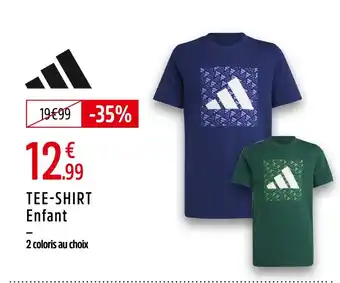 Intersport ADIDAS Tee-shirt enfant offre