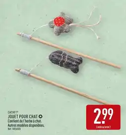 ALDI CACHET Jouet pour chat offre
