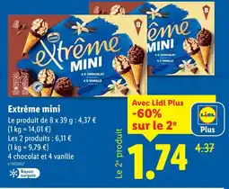Lidl NESTLÉ Extrême mini offre