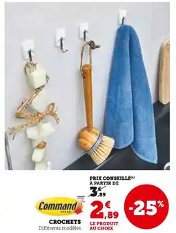 Super U Command Crochets offre