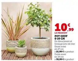 Super U Pot oeuf ø 20 cm offre