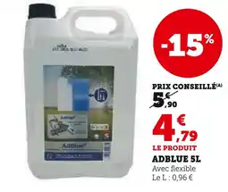 Super U AdBlue AdBlue 5L offre