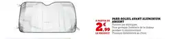 Super U Pare-soleil avant aluminium argent offre