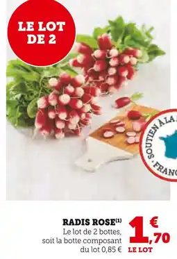 U Express Radis Rose offre