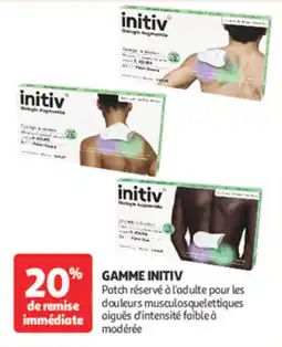Auchan Gamme initiv offre