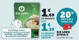 Bi1 Riz long etuve u offre