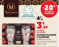 Bi1 Coupes glacees u saveurs offre