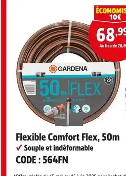 Screwfix GARDENA Flexible Comfort Flex, 50m offre