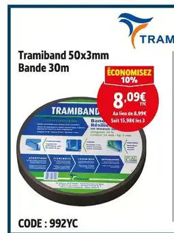 Screwfix Tramiband 50x3mm Bande 30m offre