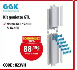 Screwfix GGK Kit goulotte GTL offre