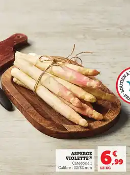 Bi1 Asperge violette offre