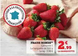 Bi1 Fraise ronde offre