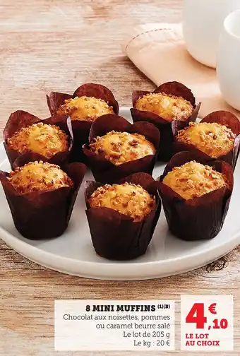 Bi1 8 mini muffins offre