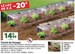 Shopix Tunnel de forçage offre