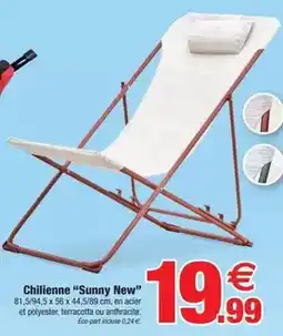 Bazarland Chilienne sunny new offre