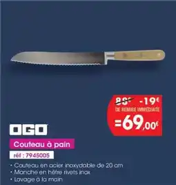 Pro&Cie Couteau à pain offre