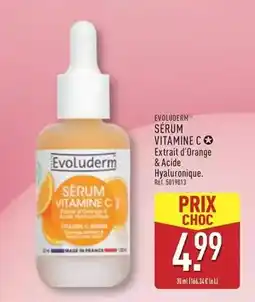ALDI Evoluderm - sérum vitamine c offre