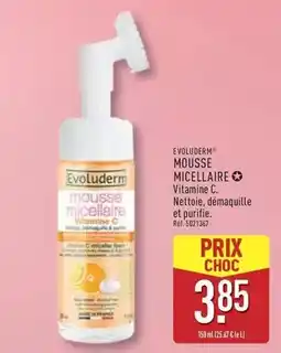 ALDI Evoluderm - mousse micellaire offre