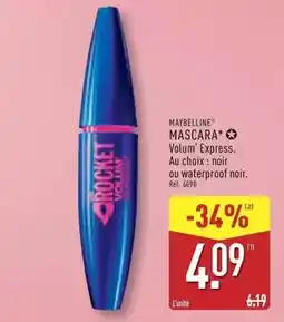 ALDI Mascara volum express offre