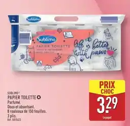 ALDI Papier toilette offre