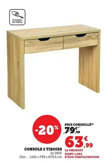 E.Leclerc Express Oasis - boisson aux fruits saveur tropical offre