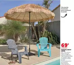 Super U Dim - parasol droit luci offre