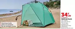 Super U Facile - tinte de plage offre