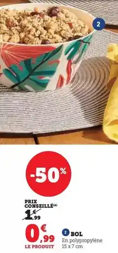 Super U Bol offre