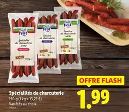 Lidl Alpen fest - spécialités de charcuterie offre