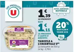 Hyper U U - ile de beaute igp capu bianco offre