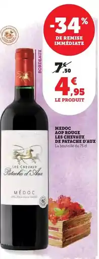 Hyper U Château patache d'aux - medoc aop rouge offre