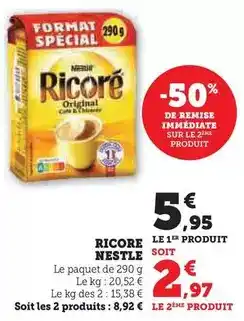 Hyper U Nestlé - ricore offre