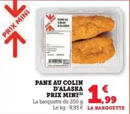 Hyper U Prix mini - pane au colin d'alaska offre