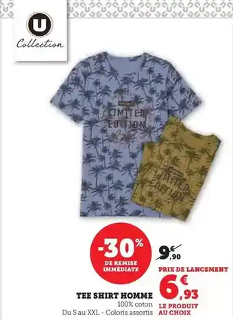 Hyper U U collection - tee shirt homme offre