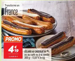 Netto Éclairs au chocolat x4 offre