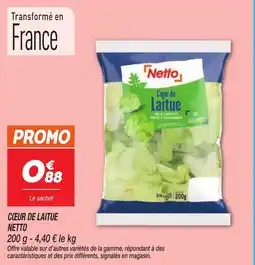 Netto Cœur de laitue netto offre