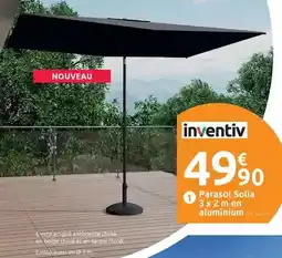 Mr Bricolage Parasol solia offre